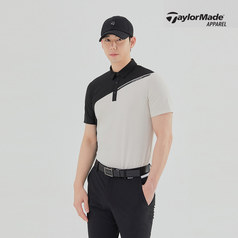 22SS 남성 컬러 블록 카라 반팔 티셔츠 TMTYL2146-199