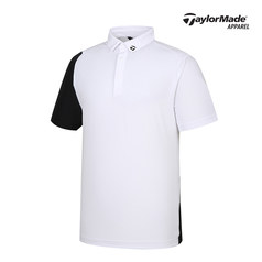 22SS 남성 컬러 블럭 카라 반팔 티셔츠 TMTYL2247-100